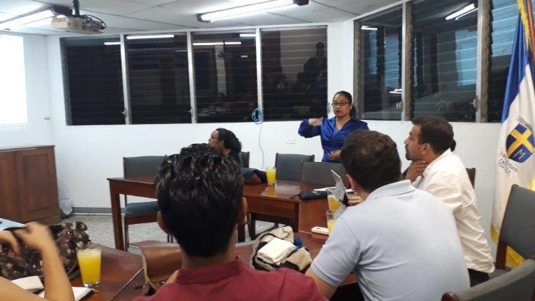 2018.12.03  Obras de la Universidad Juan Pablo II, Managua