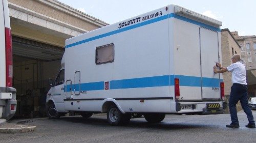 Il camper di Papa Francesco