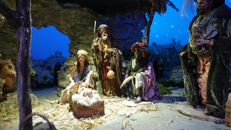 Presepe nella Parrocchia di Sant'Anna in Vaticano 