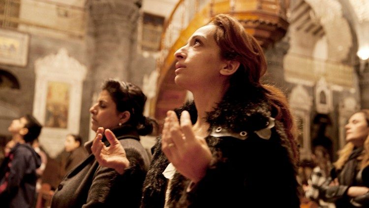 2018.12.19 cristiani, immagini di repertorio di Aiuto alla Chiesa che Soffre