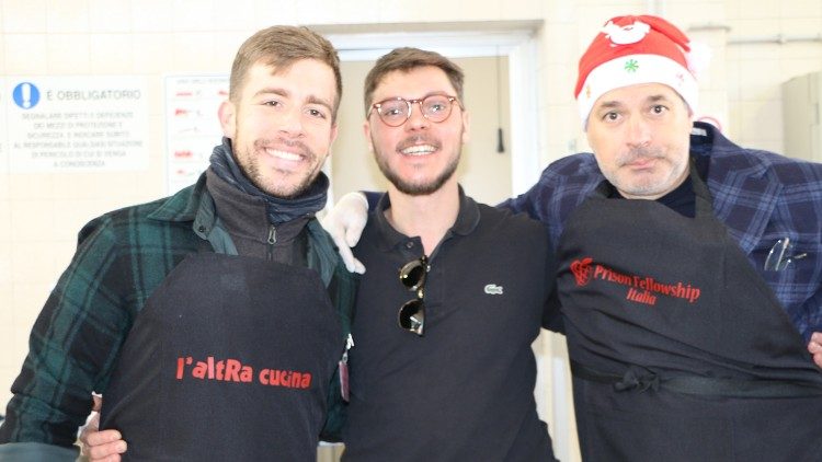 2018.12.19 Pranzo a Rebibbia con le detenute