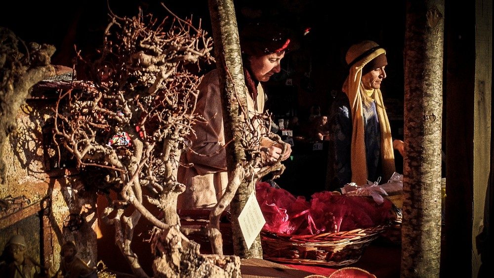 Immagini dalle precedenti edizioni del Presepe Missionario Vivente (dal sito www.preseperoma.it)