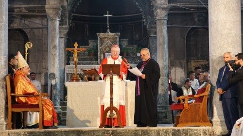 Card. Parolin ai cristiani di Ninive: il dolore sofferto non si trasformi mai in rancore