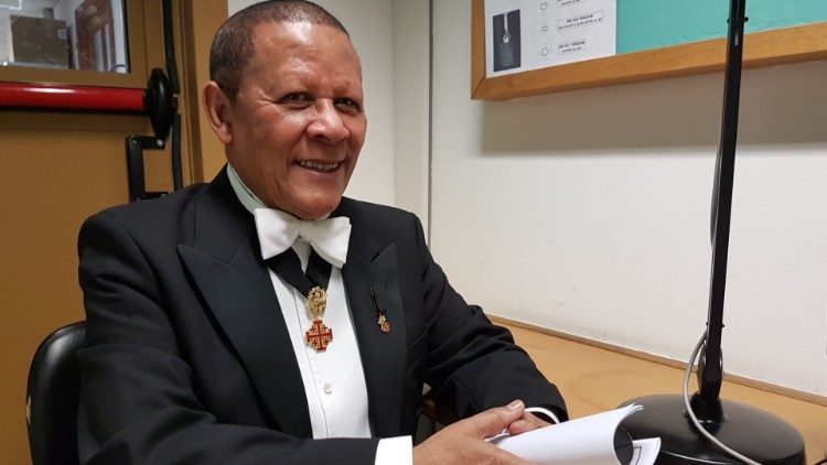 Former South African ambassador to the Holy See, George Johannes.