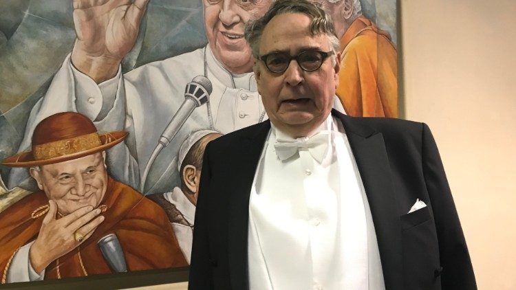 Der deutsche Vatikanbotschafter Michael Koch zu Besuch in unserer Redaktion