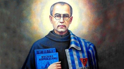 D/Polen: Erzbischof Schick ehrt in Auschwitz Pater Kolbe