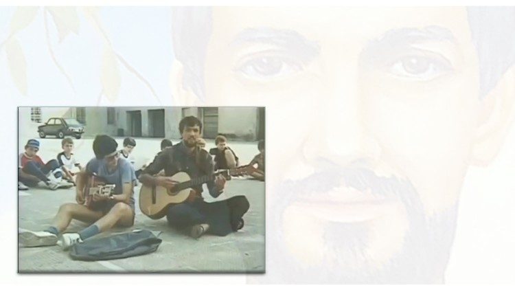 Padre Ramin aveva una grande capacitò di comunicare con i giovani