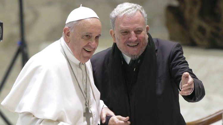 Pope Francis and  Kiko Arguello