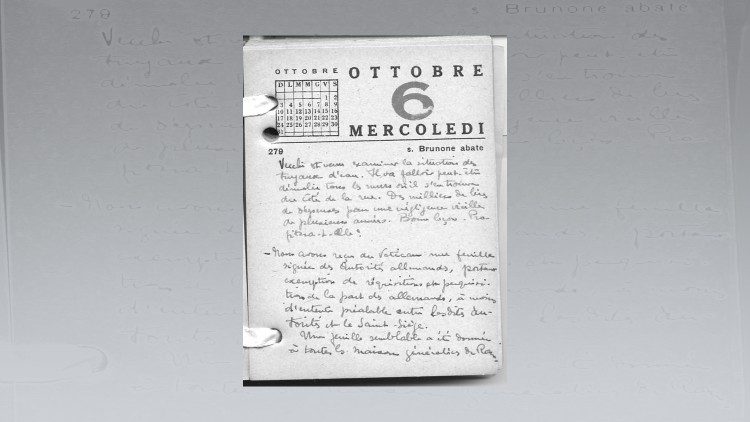 Stummer Zeuge für den Einsatz von Kirchenangehörigen: das Diarium 1943 der Ursulinen