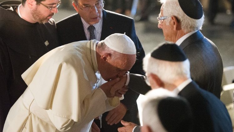 Папа сустракаецца з рабінамі падчас XXX Дня сяброўства паміж юдэямі і католікамі