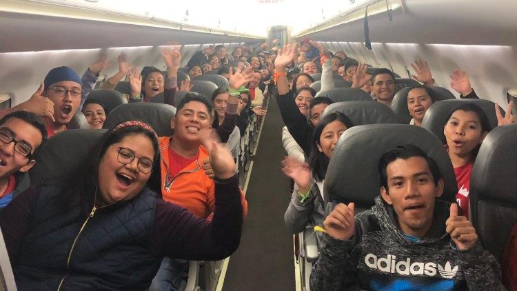 Peregrinos de Guatemala han dicho presente