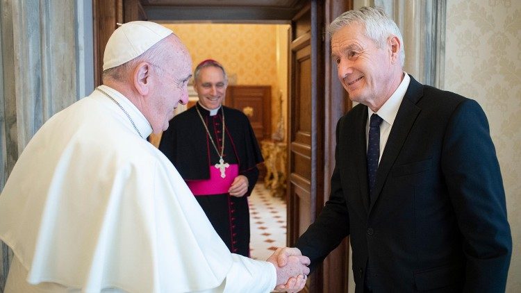 2019.01.17 Il Santo Padre Francesco riceve in Udienza: Thorbjørn Jagland, Segretario Generale del Consiglio d’Europa