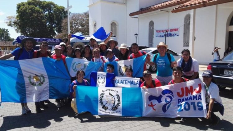 Peregrinos guatemaltecos en la Diócesis de Penonomé, región de Coclé