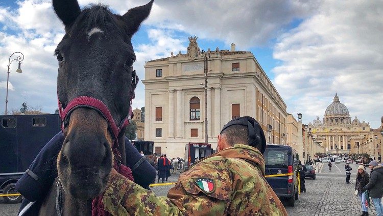 Imagen de archivo: Fiesta de San Antonio Abad en la Plaza de San Pedro, año 2019.