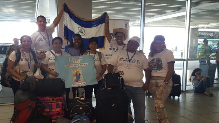 Nicaraguenses en la JMJ