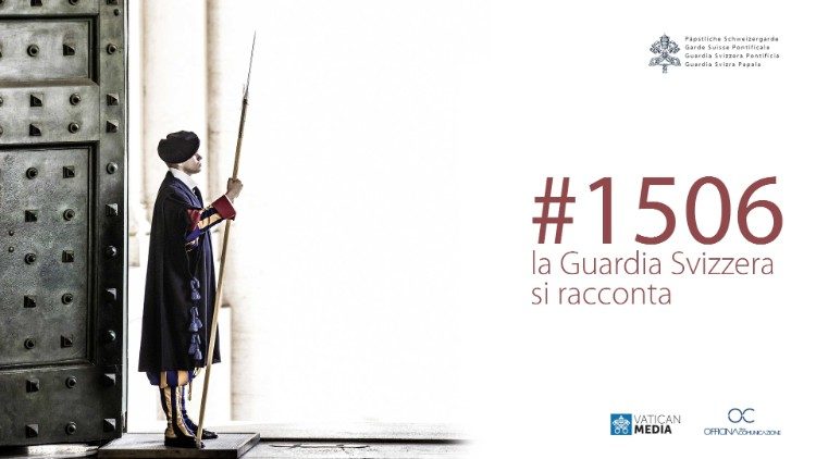 Locandina anniversario Guardia svizzera pontificia