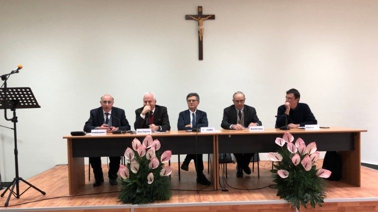 Un momento della presentazione del libro