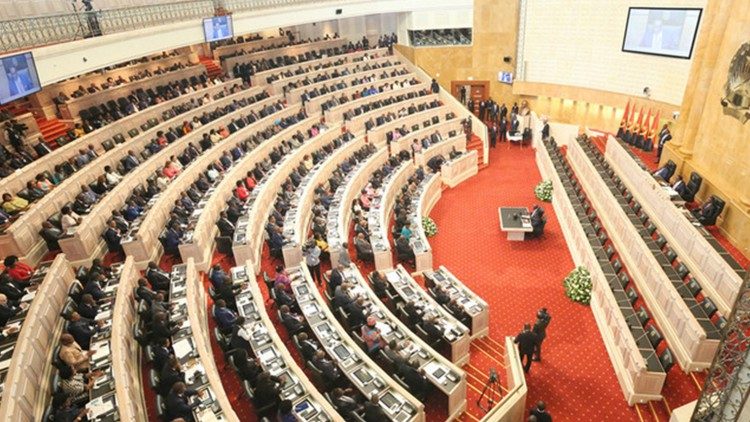 Angola, o interior do Parlamento