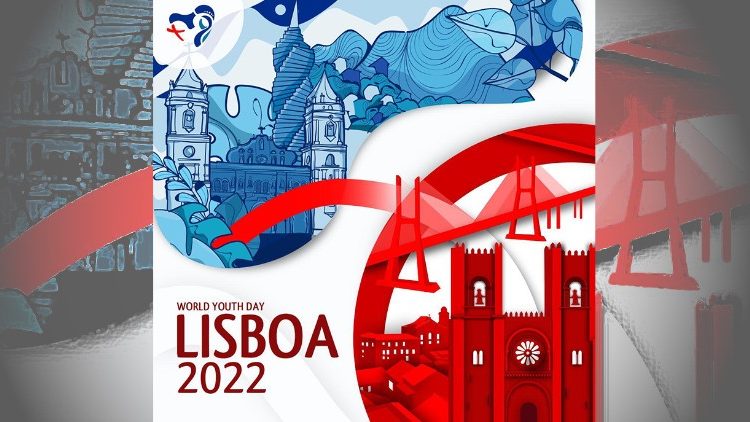Logo for World Youth Day in Lisbon, originally set for 2022