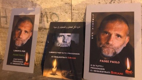 A Roma per P. Dall'Oglio: preghiera, pensiero e attesa 