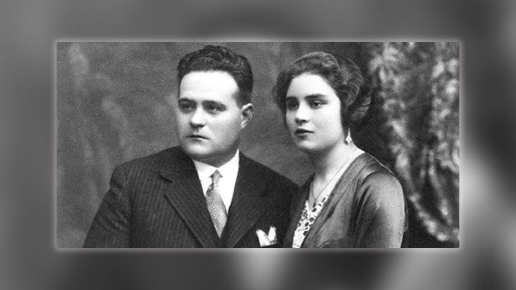 Bł. Mariano Mullerat i Soldevila z żoną Dolors