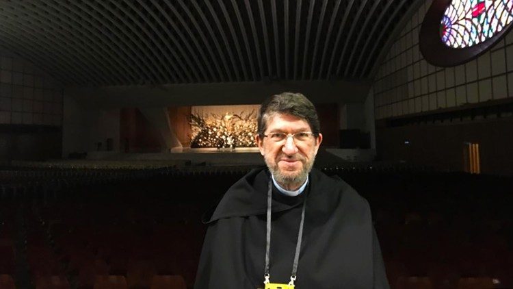 2019.02.23 Prior General de la Orden de San Agustín, Alejandro Antón