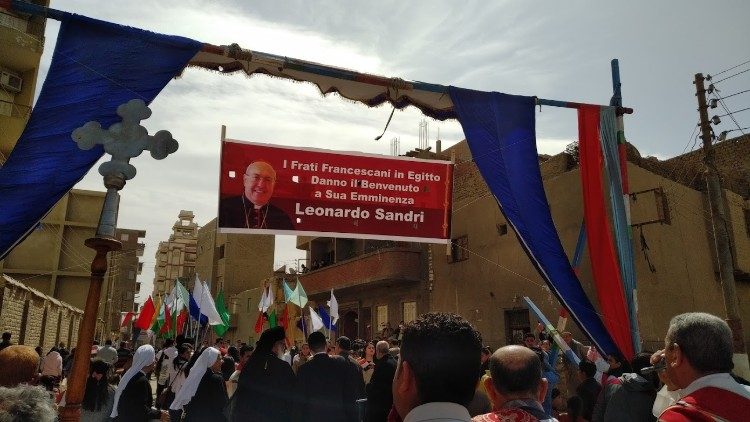 Kard. Sandri w Egipcie
