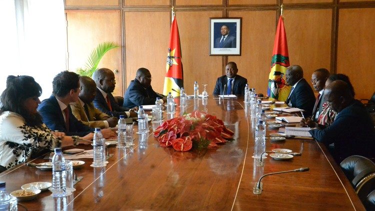 Encontro do Presidente Filipe Jacinto Nyusi e o Presidente da Renamo Ossufo Momade