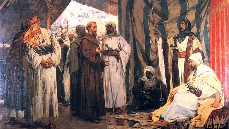 São Francisco e o Sultão do Egito al-Kamel 