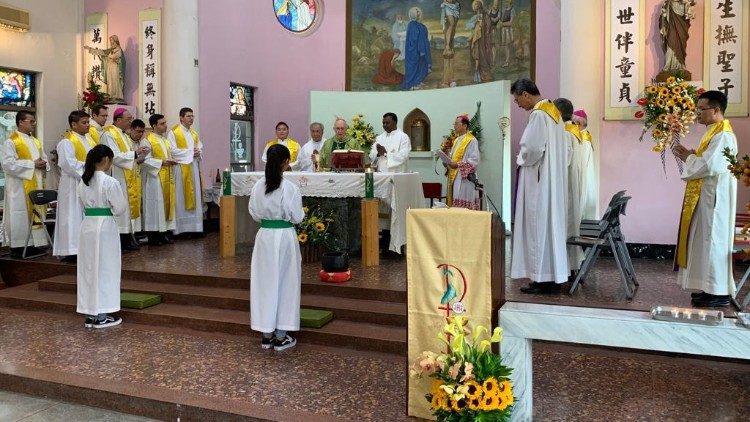 Kard. Filoni na Tajwanie 