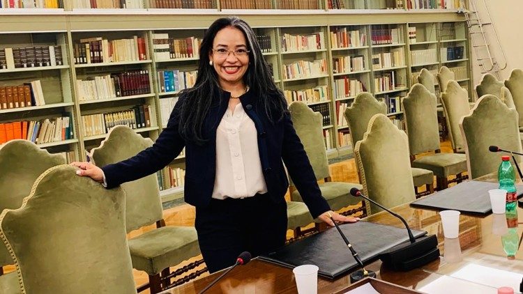 Gabriela Castellanos Directora del Consejo Nacional Anticorrupción- Honduras