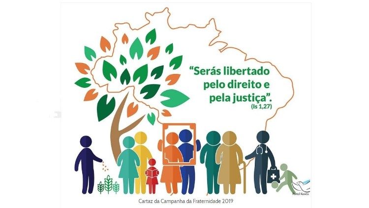 Cartaz da Campanha da Fraternidade 2019