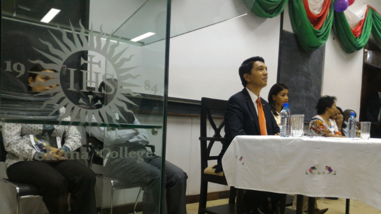 Andry Rajoelina le président de la république de Madagascar