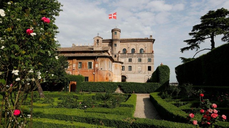 La Villa Magistrale à Rome, siège de l'Ordre de Malte. 