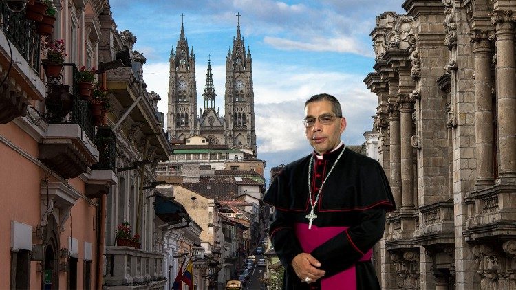 Mons. Alfredo Jose Espinoza, nuevo arzobispo de Quito, Ecuador.