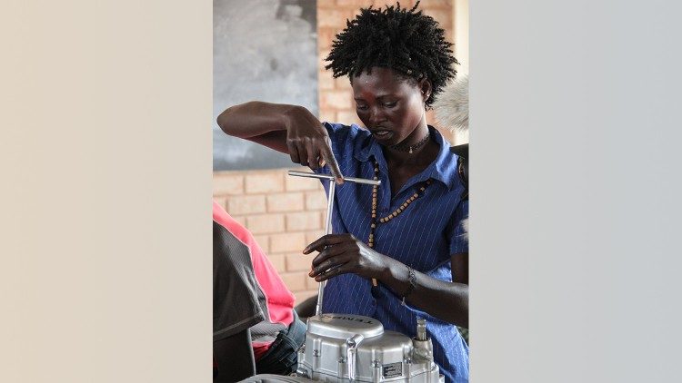 Gladys una de los testimonios de Palabek