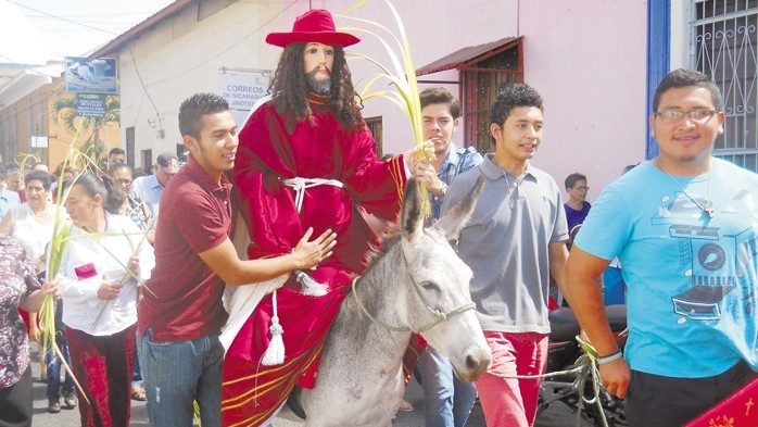 Domingo de Ramos en Nicaragua 