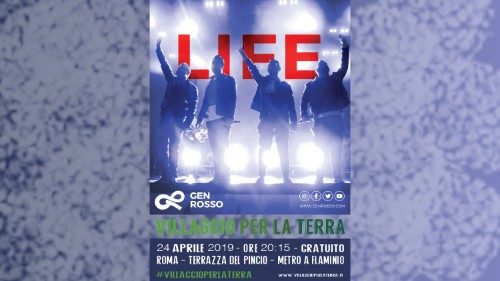 Il Gen Rosso in concerto a Roma per il "Villaggio per la Terra"