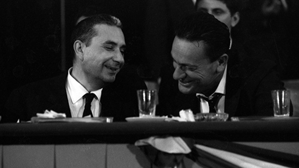 Aldo Moro e Benigno Zaccagnini