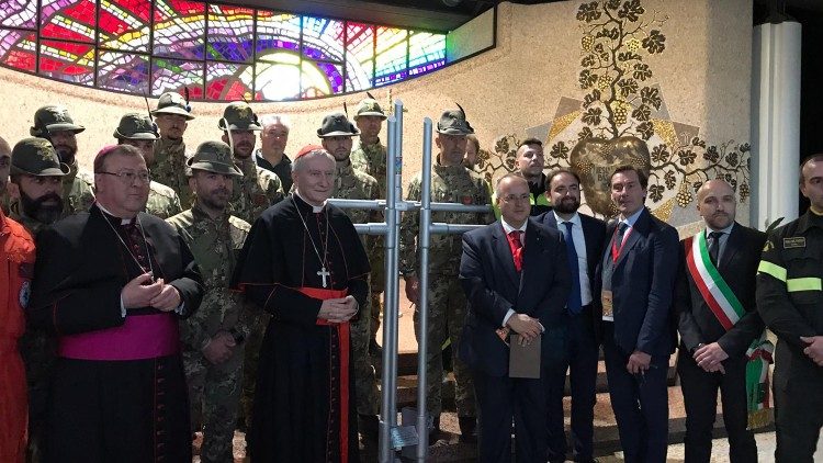  La Croce che sarà posta sul Corno Piccolo del Gran Sasso