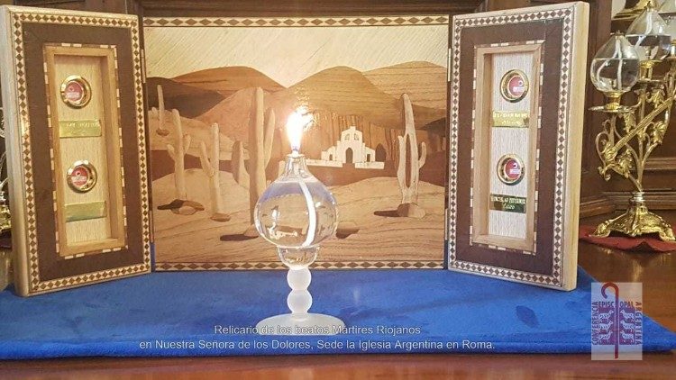 Relicário dos beatos mártires de La Rioja