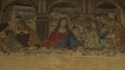 2019.05.02 Leonardo da Vinci Musei Vaticani arazzo Ultima Cena.jpg