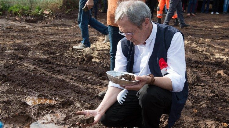 Monseñor Bruno-Marie Duffé, Secretario del Dicasterio para el Desarrollo Humano Integral, en una foto de archivo