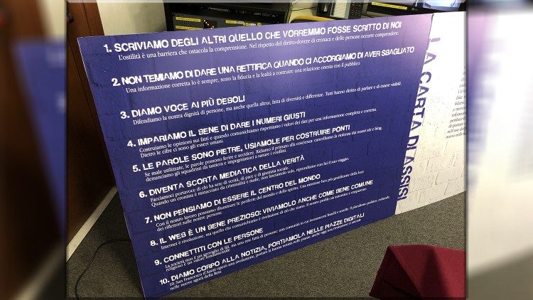 La "Carta di Assisi": decalogo per una comunicazione di pace