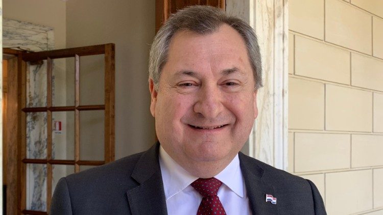 Eugenio Jiménez Rolón presidente de la Corte Suprema de Justicia de Paraguay