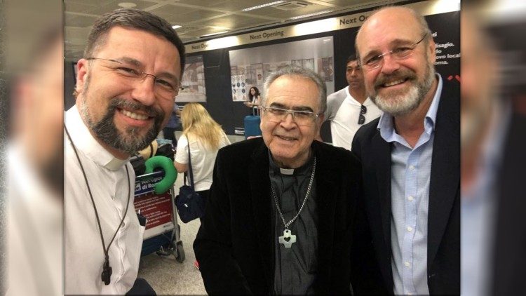 Padre Zezinho, padre Anisio e Silvonei José
