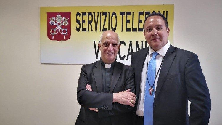 Mariano Moncada coordinador Nacional de Honduras con Padre Martín Esguerra del Dicasterio 