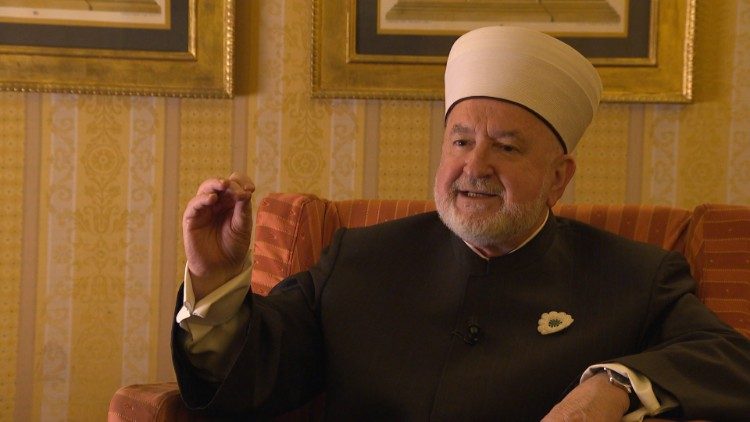 Il Gran Muftì emerito di Bosnia, Mustafa Ceric
