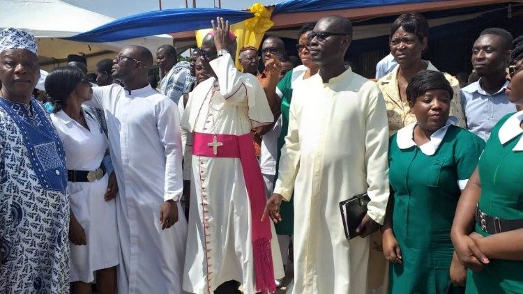 Inauguration of a new clinic in Accra, Ghana