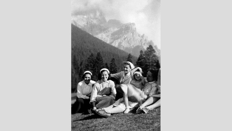 Archivbilder der ersten Mariapoli in Tondiaco vor 70 Jahren